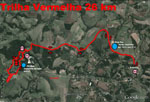 mapa trilha vermelha